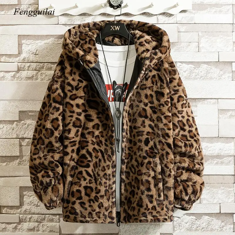 Fashion New Warm love Winter Jacket Men coat woman Hooded faux Fur Leopard Casual Slim Parka Men's Winter Coat
Fashion New Warm love Winter Jacket Men coat woman Hooded faux Fur Leopard Casual Slim Parka Men's Winter Coat