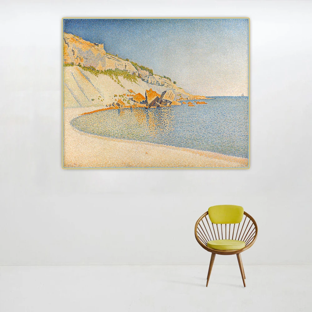 Citon Paul Signac《Cassis,Cap Lombard,1889》Pointillism Canvas Oil Painting Art Poster Picture Wall Decor Home Decoration
Citon Paul Signac《Cassis,Cap Lombard,1889》Pointillism Canvas Oil Painting Art Poster Picture Wall Decor Home Decoration