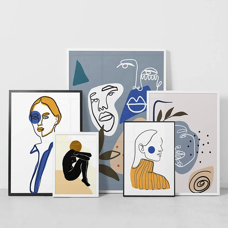 Abstract Figure Line Drawing Canvas Painting Wall Art Pictures Posters And Prints Nordic Home Decoration For Living Room Bedroom
Abstract Figure Line Drawing Canvas Painting Wall Art Pictures Posters And Prints Nordic Home Decoration For Living Room Bedroom