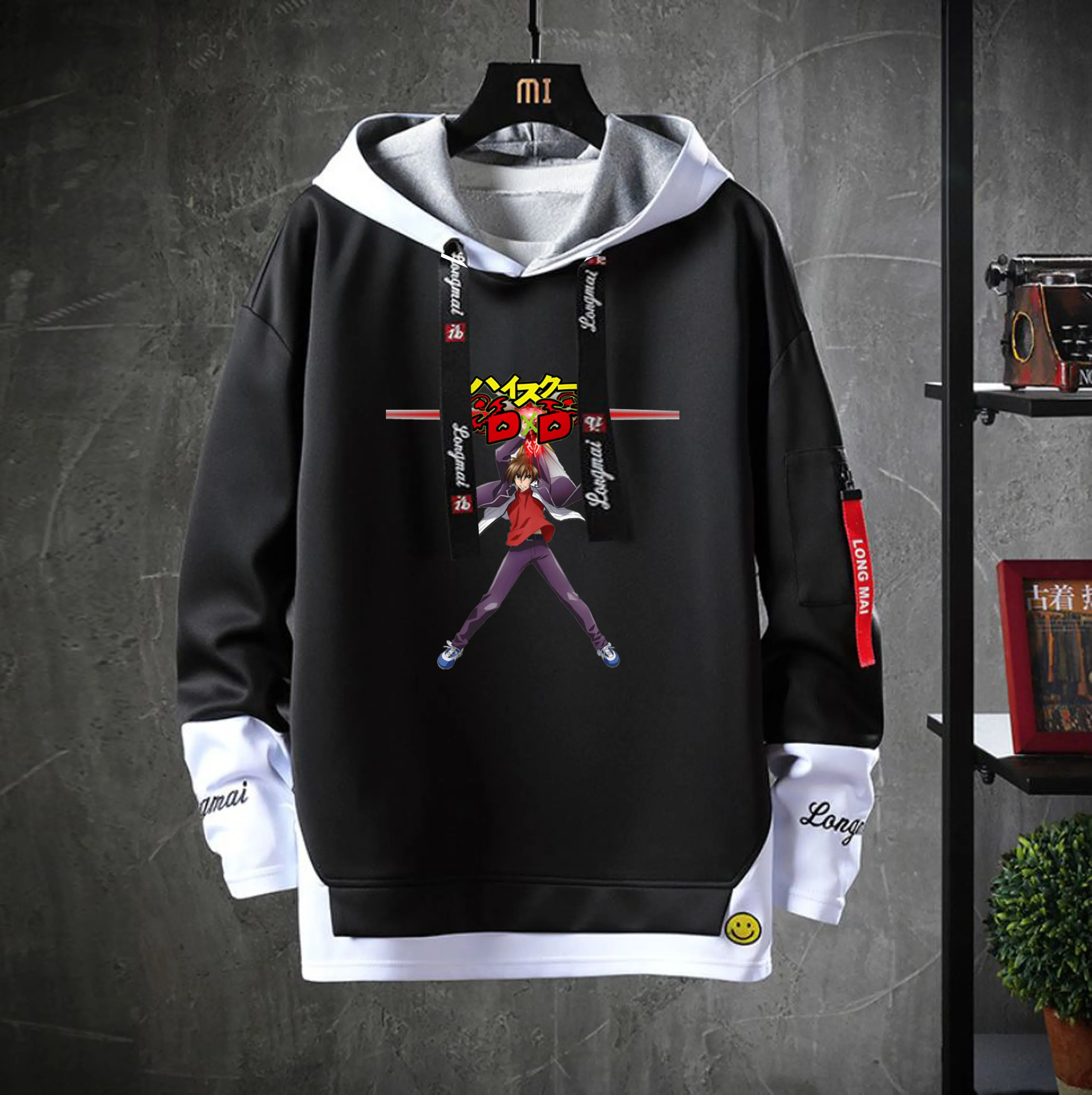 Аниме High School DxD с капюшоном для подростков, мультяшный костюм для косплей пальто с капюшоном; Повседневная одежда в стиле унисекс с фальш-вставкой Толстовка Куртка
Аниме High School DxD с капюшоном для подростков, мультяшный костюм для косплей пальто с капюшоном; Повседневная одежда в стиле унисекс с фальш-вставкой Толстовка Куртка