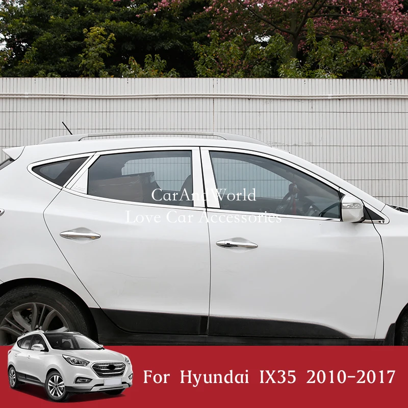 Столбик для окон и дверей автомобиля, из нержавеющей стали, для Hyundai IX35 2010-2022
Столбик для окон и дверей автомобиля, из нержавеющей стали, для Hyundai IX35 2010-2022