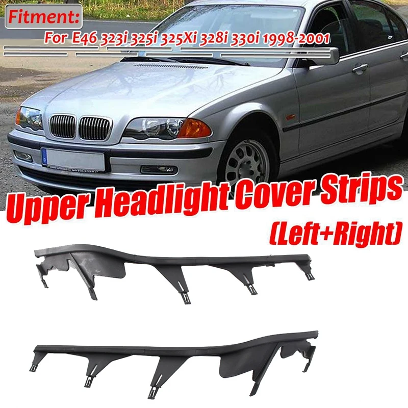 Комплект уплотнительных лент для передней и верхней фары для BMW E46 4Door 323I 325I 325Xi 328I 330I 1998-
Комплект уплотнительных лент для передней и верхней фары для BMW E46 4Door 323I 325I 325Xi 328I 330I 1998-