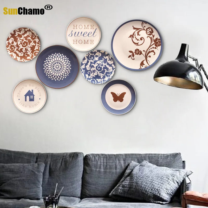 20/25/31cm Creative Pendant Decorated Ceramic Palte Background Home Restaurant Living Room Decoration Plate Wall Hanging
20/25/31cm Creative Pendant Decorated Ceramic Palte Background Home Restaurant Living Room Decoration Plate Wall Hanging