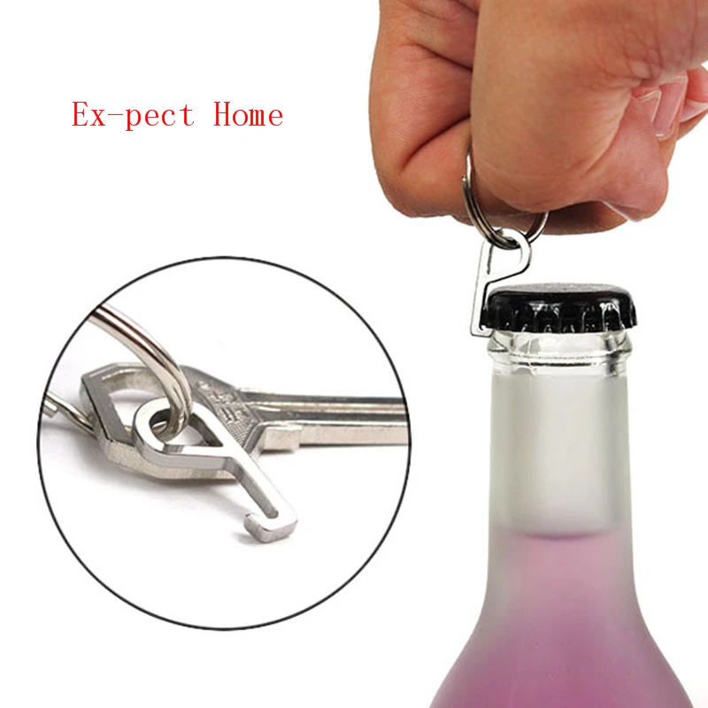 100pcs creative mini bottle opener can opener stainless steel multifunctional key clasp outdoor EDC gadget
100pcs creative mini bottle opener can opener stainless steel multifunctional key clasp outdoor EDC gadget