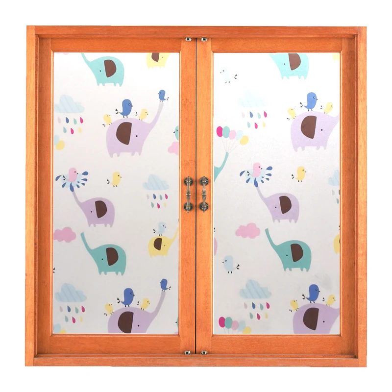 Cartoon Elephant Gllass Sticker, Frosted UV Static Cling, No Glue, Transparent Sunscreen Film, Child Room Window Security Film
Cartoon Elephant Gllass Sticker, Frosted UV Static Cling, No Glue, Transparent Sunscreen Film, Child Room Window Security Film