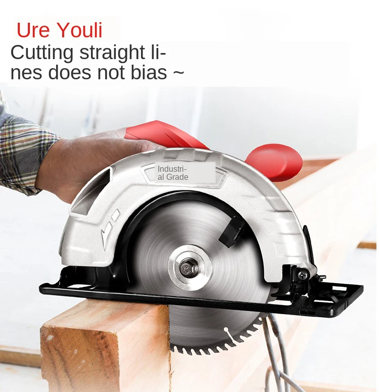 Electric Woodworking Circular Saw 1300-2100W 7-10 inch 60-90mm Multi-function Cutting Machine Household Small Flip Saw Circular
Electric Woodworking Circular Saw 1300-2100W 7-10 inch 60-90mm Multi-function Cutting Machine Household Small Flip Saw Circular