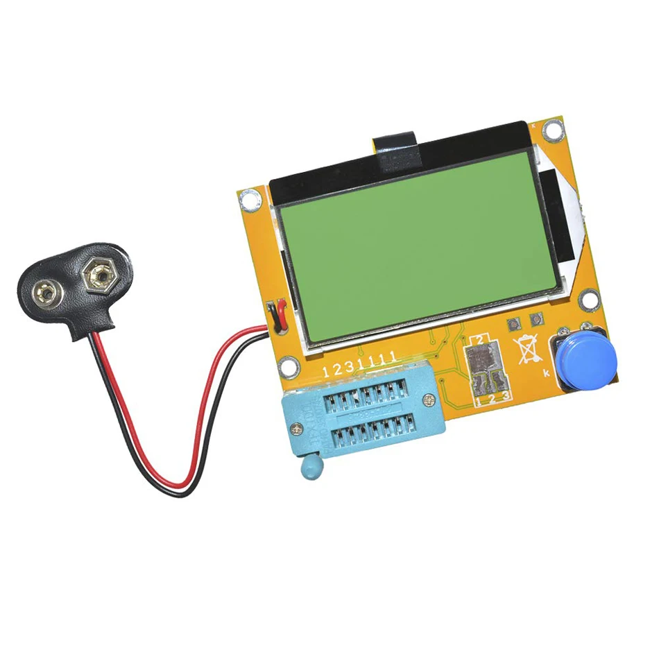 ZK30 High Quality Brand New LCR-T4 ESR Meter Transistor Tester Diode Triode Capacitance SCR Inductance
ZK30 High Quality Brand New LCR-T4 ESR Meter Transistor Tester Diode Triode Capacitance SCR Inductance