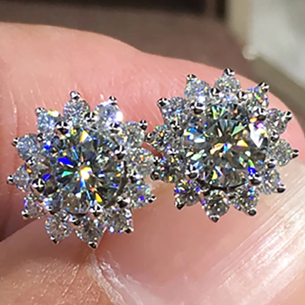 14K Au585 White Gold 0.5 1.2 3 Carat Stud Earrings Women Present Wedding Anniversary Engagement Round DVVS Moissanite Diamond
14K Au585 White Gold 0.5 1.2 3 Carat Stud Earrings Women Present Wedding Anniversary Engagement Round DVVS Moissanite Diamond