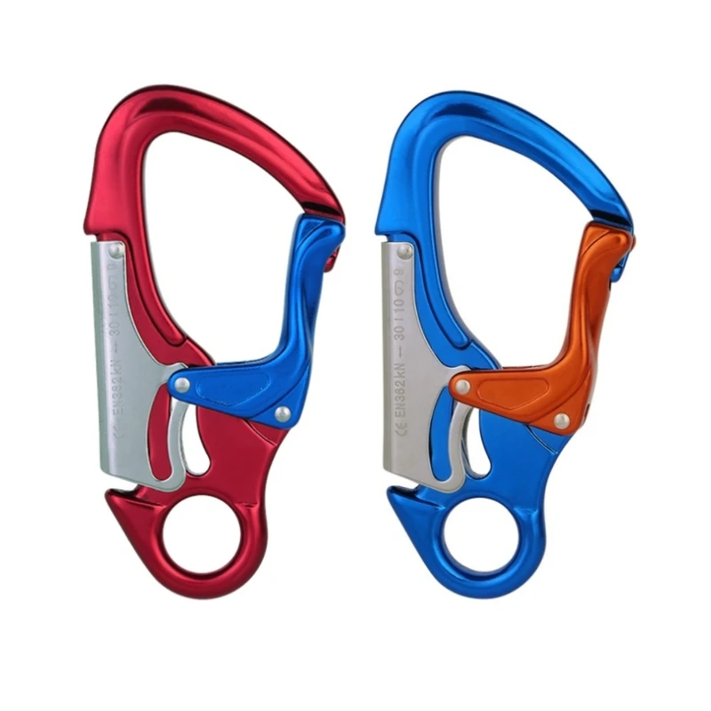30KN Outdoor Rock Climbing Master Lock Carabiner Safety Buckle Mountaineering Downhill Safety Hook Climber Working Locking Snap
30KN Outdoor Rock Climbing Master Lock Carabiner Safety Buckle Mountaineering Downhill Safety Hook Climber Working Locking Snap