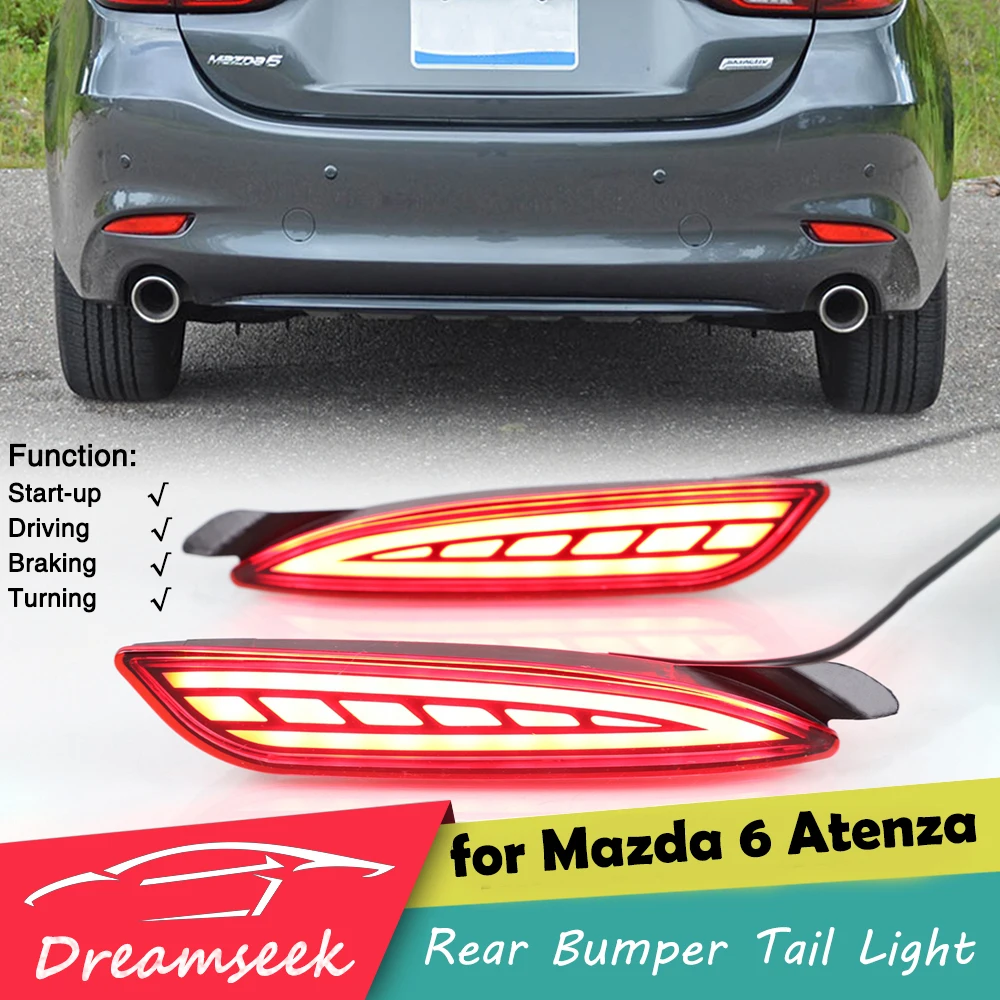LED Reflector Rear Bumper Tail Light for Mazda 3 6 Atenza 2019 2020 2021 Driving Brake Lamp with Dynamic Sequential Turn Signal
LED Reflector Rear Bumper Tail Light for Mazda 3 6 Atenza 2019 2020 2021 Driving Brake Lamp with Dynamic Sequential Turn Signal