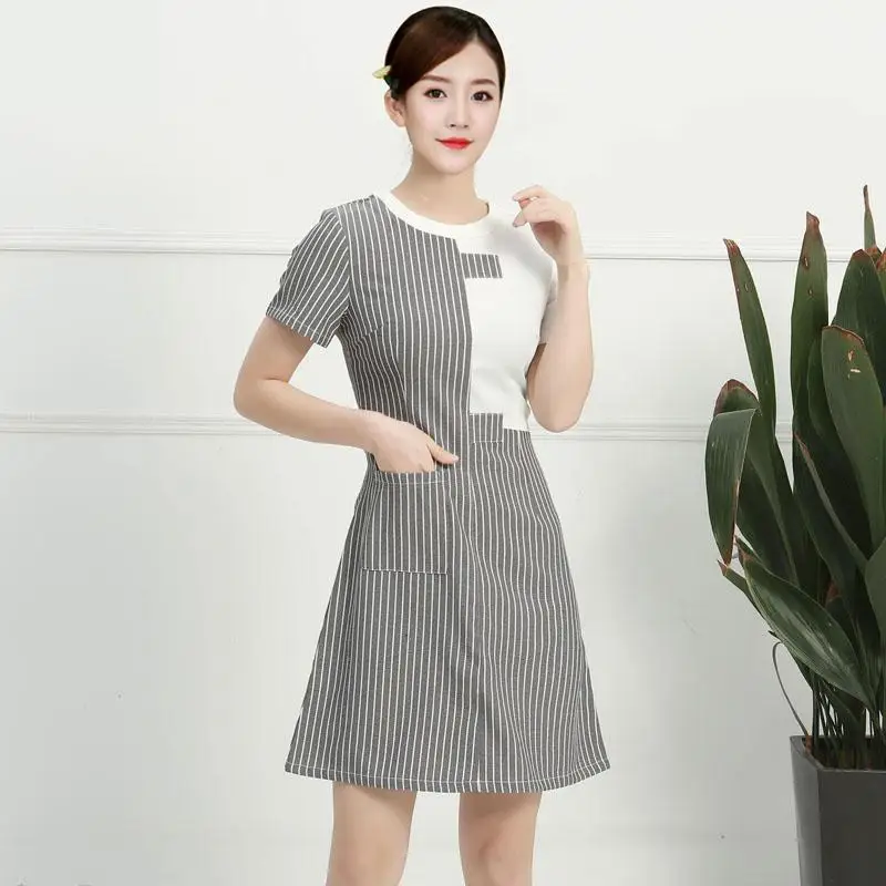 Summer Short Sleeve Beauty Salon Work Clothes Dress Health Club Work Clothes Beautician Work Clothes Suit
Summer Short Sleeve Beauty Salon Work Clothes Dress Health Club Work Clothes Beautician Work Clothes Suit