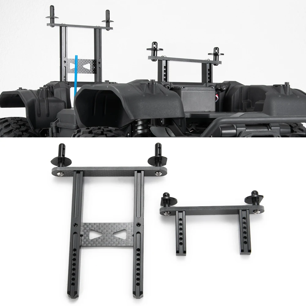 YEAHRUN Carbon Fiber Front Rear Car Shell Column Body Posts for TRX-4 Early Bronco Chevrolet 1/10 RC Crawler Car Upgrade Parts
YEAHRUN Carbon Fiber Front Rear Car Shell Column Body Posts for TRX-4 Early Bronco Chevrolet 1/10 RC Crawler Car Upgrade Parts