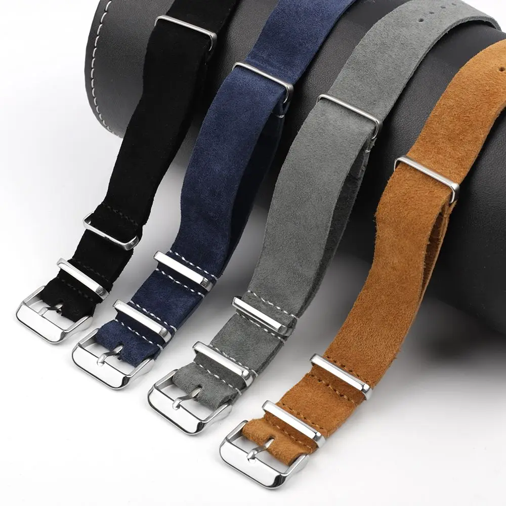 Soft Suede Leather Watchband 18mm 20mm 22mm 24mm Genuine Leather Watch Belt Wrist Band Replacement Watch Accessoeies
Soft Suede Leather Watchband 18mm 20mm 22mm 24mm Genuine Leather Watch Belt Wrist Band Replacement Watch Accessoeies