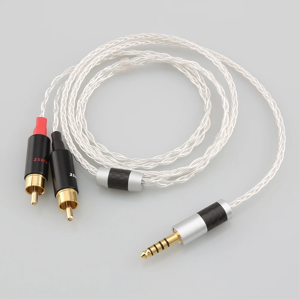 Hi-Fi 8 ядер с покрытием из чистого серебра, 4,4 мм, 3,5 мм на 2rca разъем aux, аудиокабель для наушников, соединительный кабель, интерфейс аудио
Hi-Fi 8 ядер с покрытием из чистого серебра, 4,4 мм, 3,5 мм на 2rca разъем aux, аудиокабель для наушников, соединительный кабель, интерфейс аудио