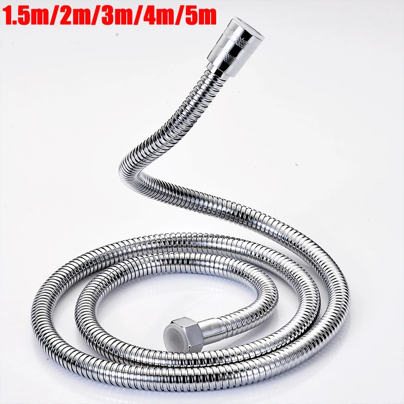 1.5-5m High Quality Stainless Steel Shower Hose High Flexible Soft Shower Pipe Silver Color Common Shower Head Hose Water Pipe
1.5-5m High Quality Stainless Steel Shower Hose High Flexible Soft Shower Pipe Silver Color Common Shower Head Hose Water Pipe