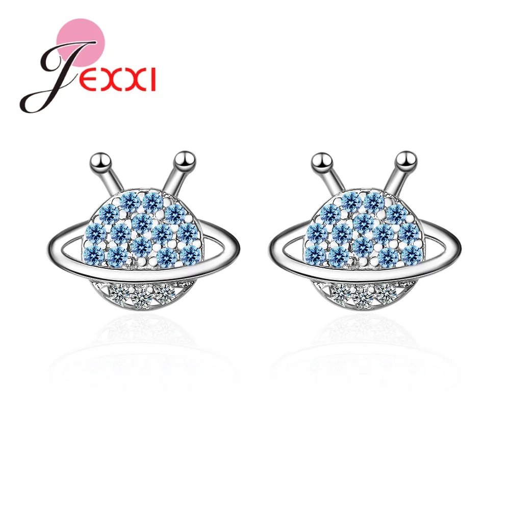 Hot Fashion 925 Sterling Silver Color Color Blue Planet Stud Earrings For Women Fast Shipping Girls Wedding Party Jewelry Gifts
Hot Fashion 925 Sterling Silver Color Color Blue Planet Stud Earrings For Women Fast Shipping Girls Wedding Party Jewelry Gifts