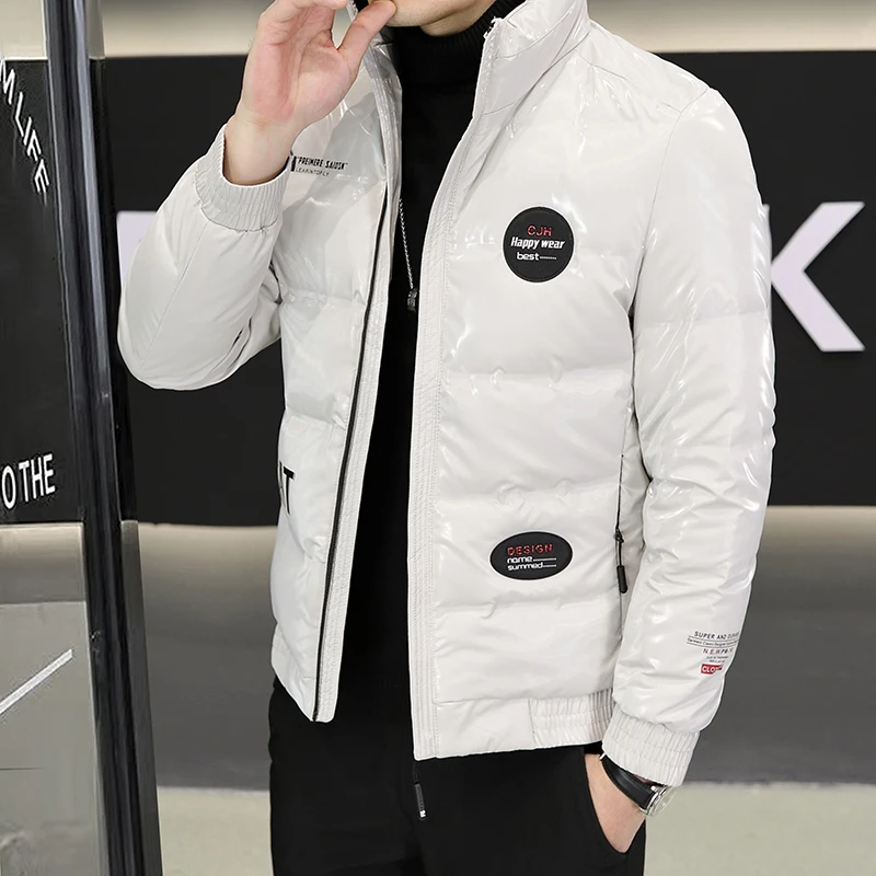 2021 Winter Down Jacket Men's Short Stand Collar Leisure Bright Top High Quality Warm Waterproof Winter Coat
2021 Winter Down Jacket Men's Short Stand Collar Leisure Bright Top High Quality Warm Waterproof Winter Coat