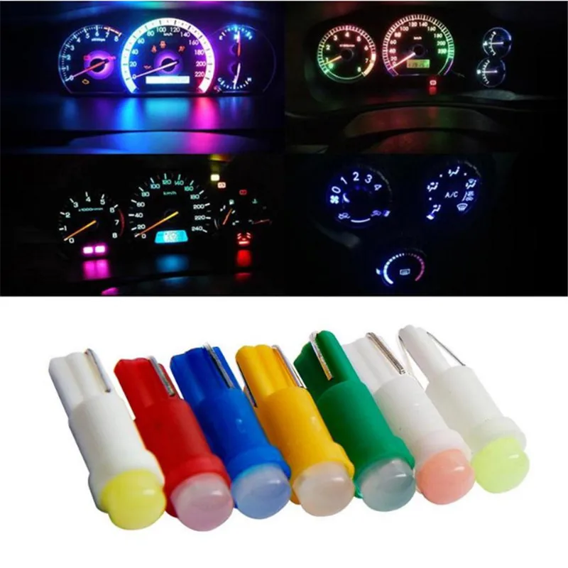 50pcs Led Car Lights Signal Lamps T5 COB 1LED Canbus Interior Car Dashboard Instrument Wedge Gauge Door Lights LED Reading Bulb
50pcs Led Car Lights Signal Lamps T5 COB 1LED Canbus Interior Car Dashboard Instrument Wedge Gauge Door Lights LED Reading Bulb