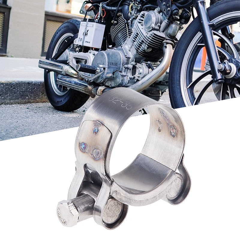 32-55mm Motorcycle Exhaust V Band Clamp Flange Kit Quick Release Clamp Stainless Steel Exhaust Clamp Clip Motorcycle Accessories
32-55mm Motorcycle Exhaust V Band Clamp Flange Kit Quick Release Clamp Stainless Steel Exhaust Clamp Clip Motorcycle Accessories