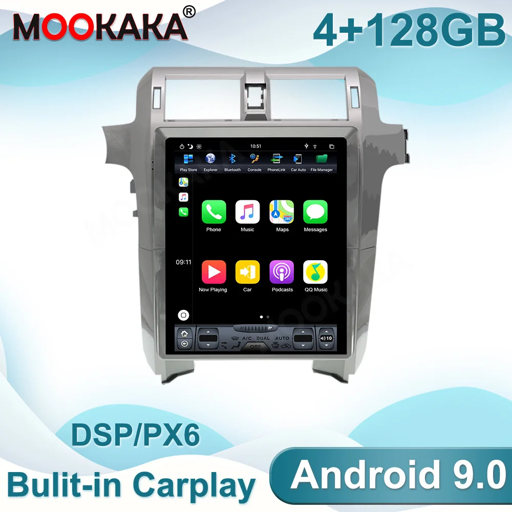 4GB+128GB For Lexus GX400 2010-2016 Android 9.0 Multimedia Radio Car GPS Navigation Player Auto Stereo Head Unit Carplay DSP
4GB+128GB For Lexus GX400 2010-2016 Android 9.0 Multimedia Radio Car GPS Navigation Player Auto Stereo Head Unit Carplay DSP