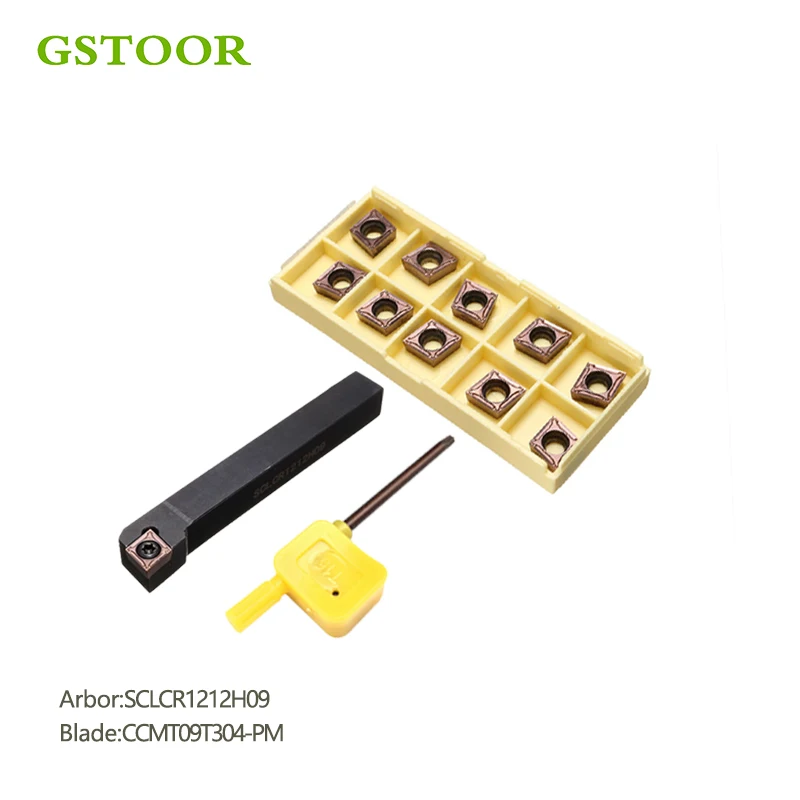 1PC SCLCR1212H09 SCLCL1212H09 +10PCS CCMT09T304 GM9030 GP9125 GS200 Tool Set CNC Lathe Cutter Cutting Tools
1PC SCLCR1212H09 SCLCL1212H09 +10PCS CCMT09T304 GM9030 GP9125 GS200 Tool Set CNC Lathe Cutter Cutting Tools