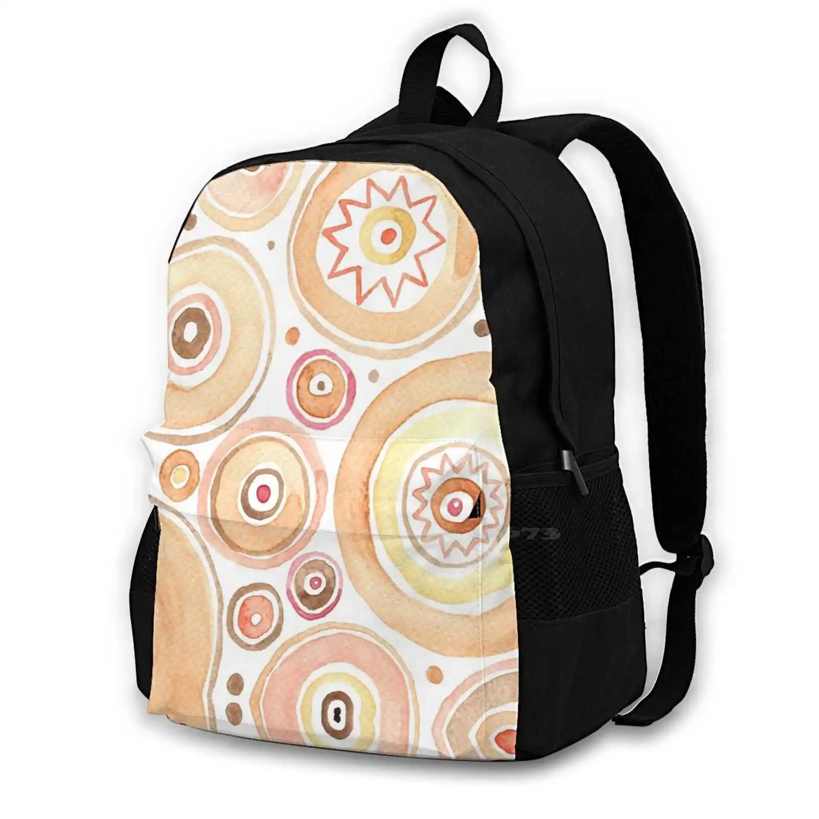 Vanilla Bubblegum Hot Sale Schoolbag Backpack Fashion Bags Watercolor Pattern Circles Fun Pink Yellow Vanilla Color Abstract
Vanilla Bubblegum Hot Sale Schoolbag Backpack Fashion Bags Watercolor Pattern Circles Fun Pink Yellow Vanilla Color Abstract