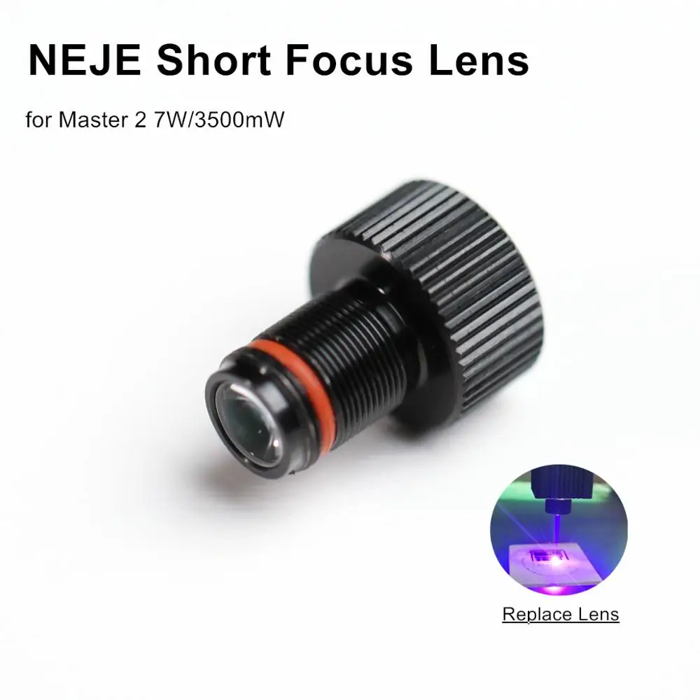 NEJE Optical Short Focus Lens for N30610/B30635 Laser Module Replacement Accessories
NEJE Optical Short Focus Lens for N30610/B30635 Laser Module Replacement Accessories
