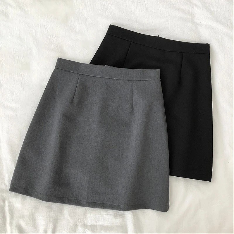 Korean Solid A-Line Women Skirt Office Ladies High Waist Kawaii Skirts Vintage Casual Cute Sweet Above Knee Skirts
Korean Solid A-Line Women Skirt Office Ladies High Waist Kawaii Skirts Vintage Casual Cute Sweet Above Knee Skirts