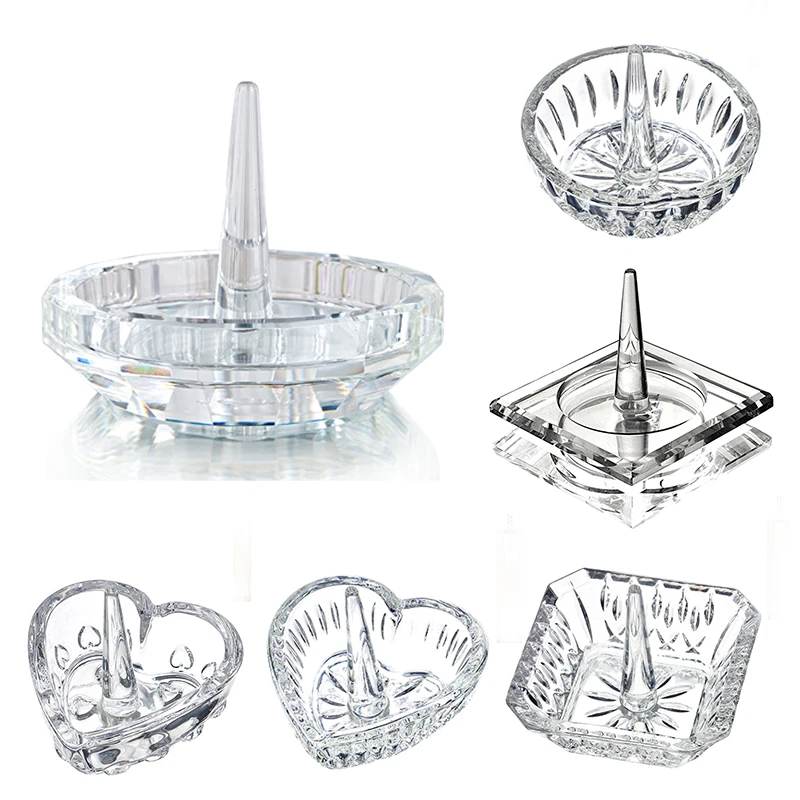 H&D 6 Styles Crystal Ring Holder Figurines for Jewelry Decorative Display Wedding or Engagement Rings, Earrings or Bracelets
H&D 6 Styles Crystal Ring Holder Figurines for Jewelry Decorative Display Wedding or Engagement Rings, Earrings or Bracelets