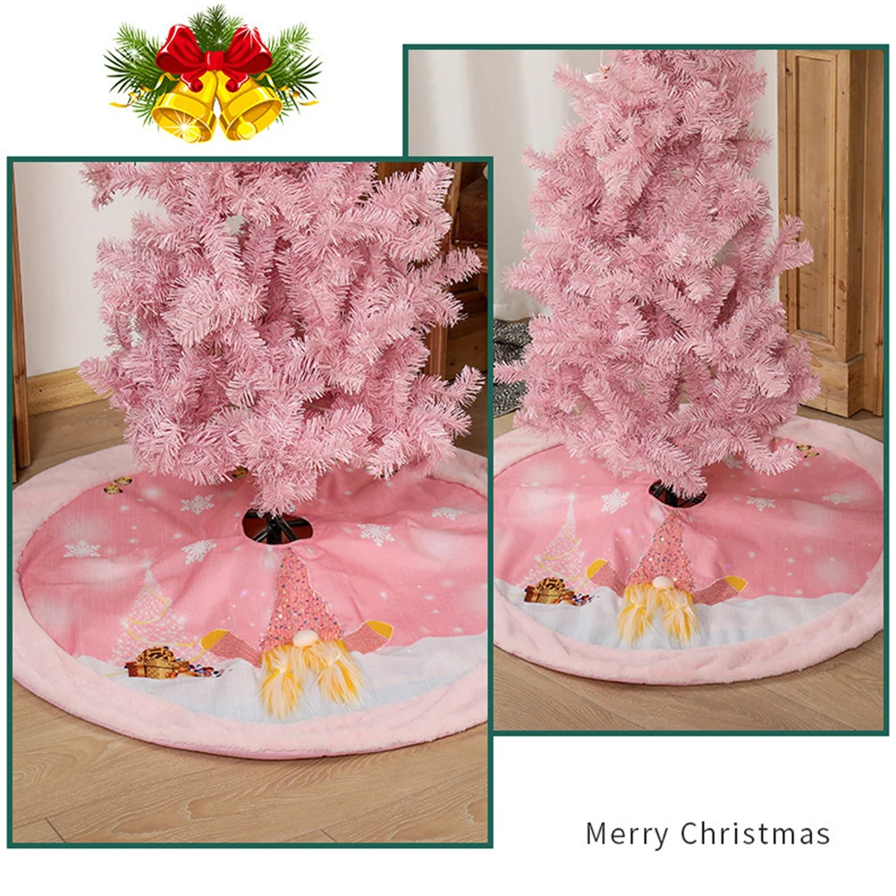Christmas Tree Skirt with Light Pink Rudolph Plush Xmas Tree Mat Festive Party Decoration
Christmas Tree Skirt with Light Pink Rudolph Plush Xmas Tree Mat Festive Party Decoration