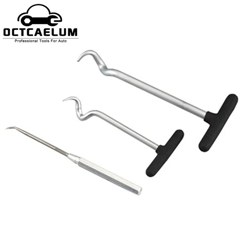 Universal Automotive Oil Seal O-Rings Grease Removal Puller Tool Set 4.6" 6" 6.5" AT2213
Universal Automotive Oil Seal O-Rings Grease Removal Puller Tool Set 4.6" 6" 6.5" AT2213