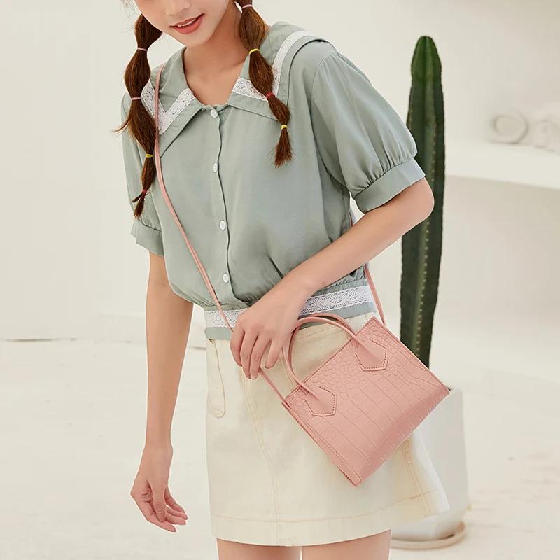 6 Colors Fashion Women Crocodile Pattern Crossbody Handbag Vintage Classic Solid Style Shoulder Bag Stylish Tote for Ladies
6 Colors Fashion Women Crocodile Pattern Crossbody Handbag Vintage Classic Solid Style Shoulder Bag Stylish Tote for Ladies