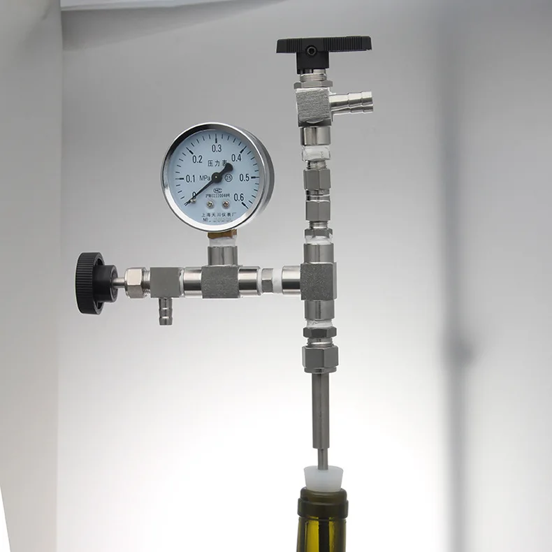 Beer Bottle Filler With Pressure Gauge Co2 ,Counter Pressure Beer Gun Stainless Steel Bottle Filling Tool For Wine Homebrew Bar
Beer Bottle Filler With Pressure Gauge Co2 ,Counter Pressure Beer Gun Stainless Steel Bottle Filling Tool For Wine Homebrew Bar