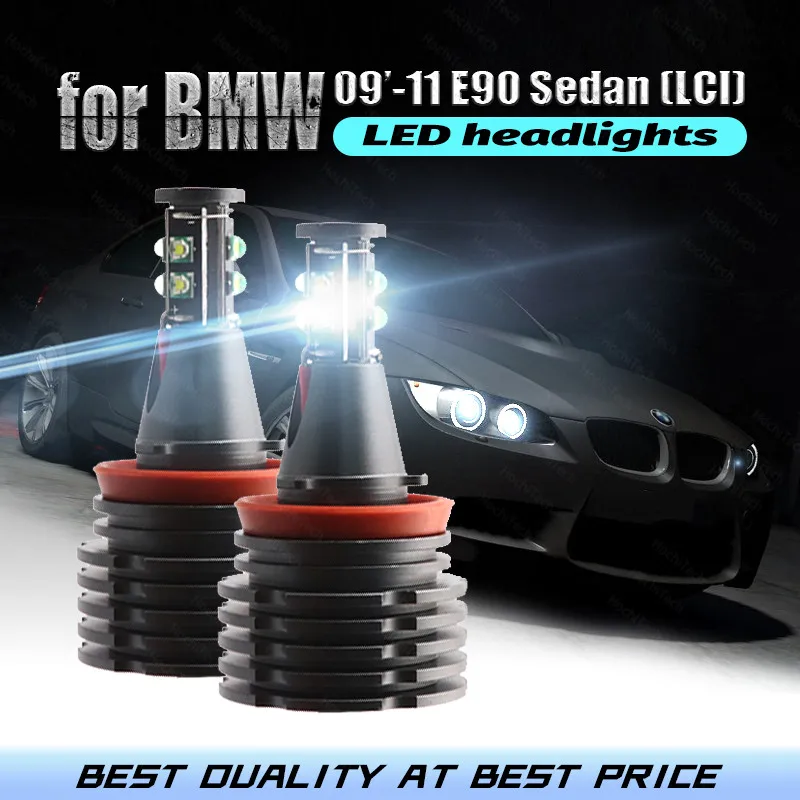 High Power LED Chip Free Error Ultra Bright IP65 H8 / H11 LED Angel Eyes Marker for BMW 2009-2011 3 Series E90 Sedan (LCI) 160W
High Power LED Chip Free Error Ultra Bright IP65 H8 / H11 LED Angel Eyes Marker for BMW 2009-2011 3 Series E90 Sedan (LCI) 160W