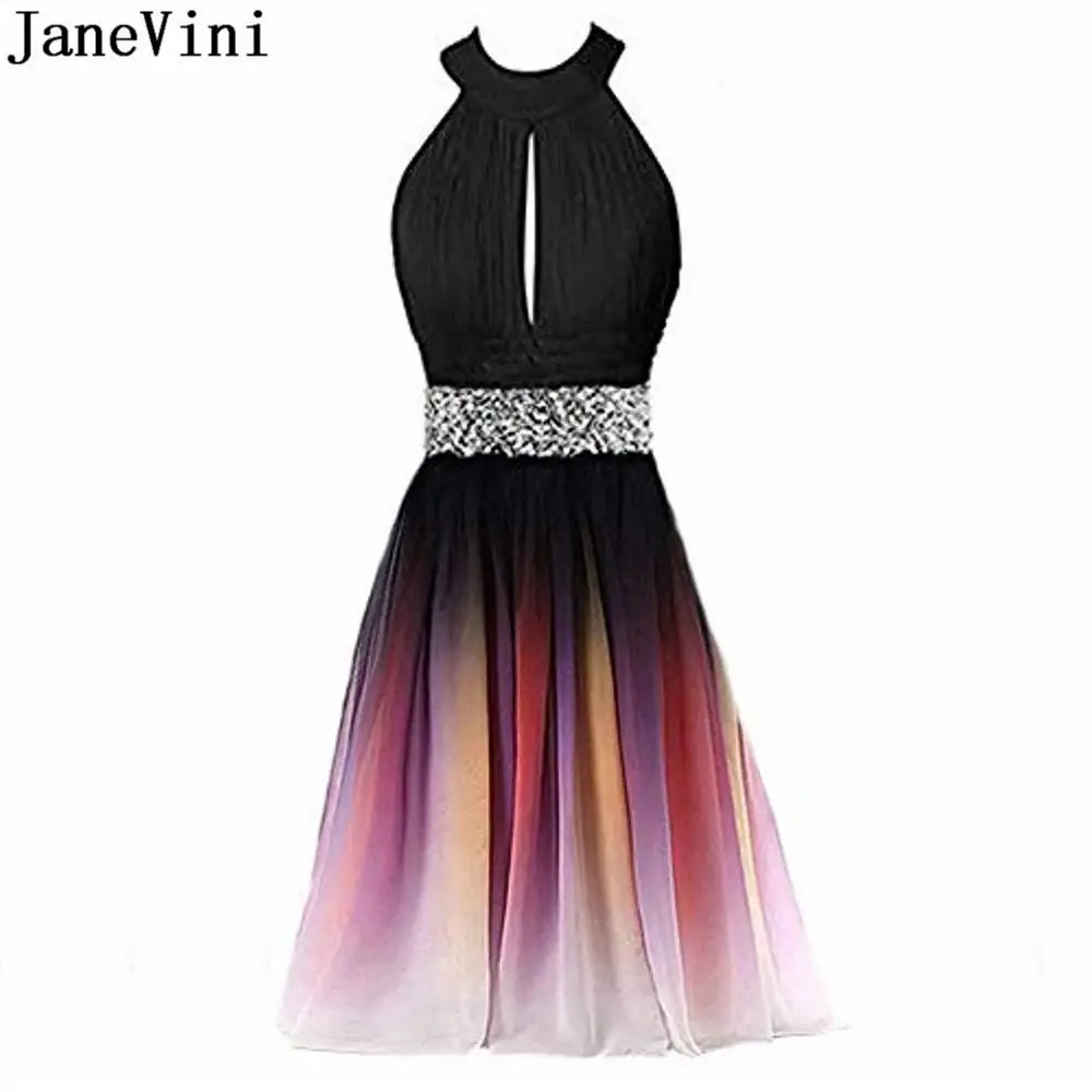 JaneVini Gradient Graduation Homecoming Dresses for Women 2023 Sexy Halter Backless Chiffon Short Beaded 8th Grade Prom Dresses
JaneVini Gradient Graduation Homecoming Dresses for Women 2023 Sexy Halter Backless Chiffon Short Beaded 8th Grade Prom Dresses