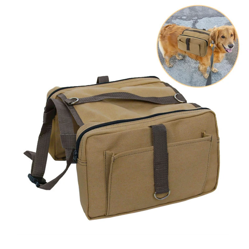 Dog Carrier Harness Backpack Canvas Saddle Bag Multifunctional Pet Outdoor Hiking Camping Gear Travel Bag Big Dogs Accessories
Dog Carrier Harness Backpack Canvas Saddle Bag Multifunctional Pet Outdoor Hiking Camping Gear Travel Bag Big Dogs Accessories