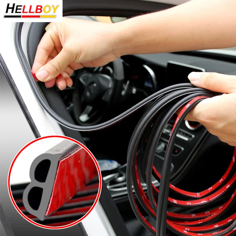 5M Rubber Car Door Edge Sound Proof Noise Seal Strip For Audi A4 B8 A3 8V 8P A1 Q5 A5 B6 B7 A6 C6 A7 A8 Q3 Q7 Accessories
5M Rubber Car Door Edge Sound Proof Noise Seal Strip For Audi A4 B8 A3 8V 8P A1 Q5 A5 B6 B7 A6 C6 A7 A8 Q3 Q7 Accessories