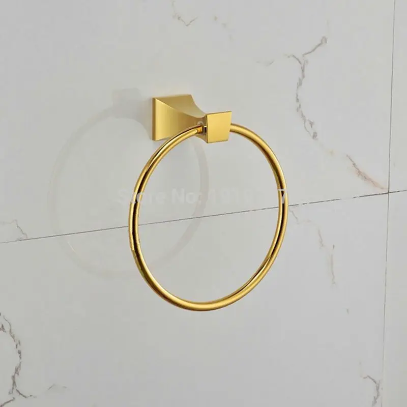 Vidric High Quality Bath Room Accessories Rings Of Gold Towel Holder 100% Guarantee Brass Bathroom Accessory Square Single Towel
Vidric High Quality Bath Room Accessories Rings Of Gold Towel Holder 100% Guarantee Brass Bathroom Accessory Square Single Towel