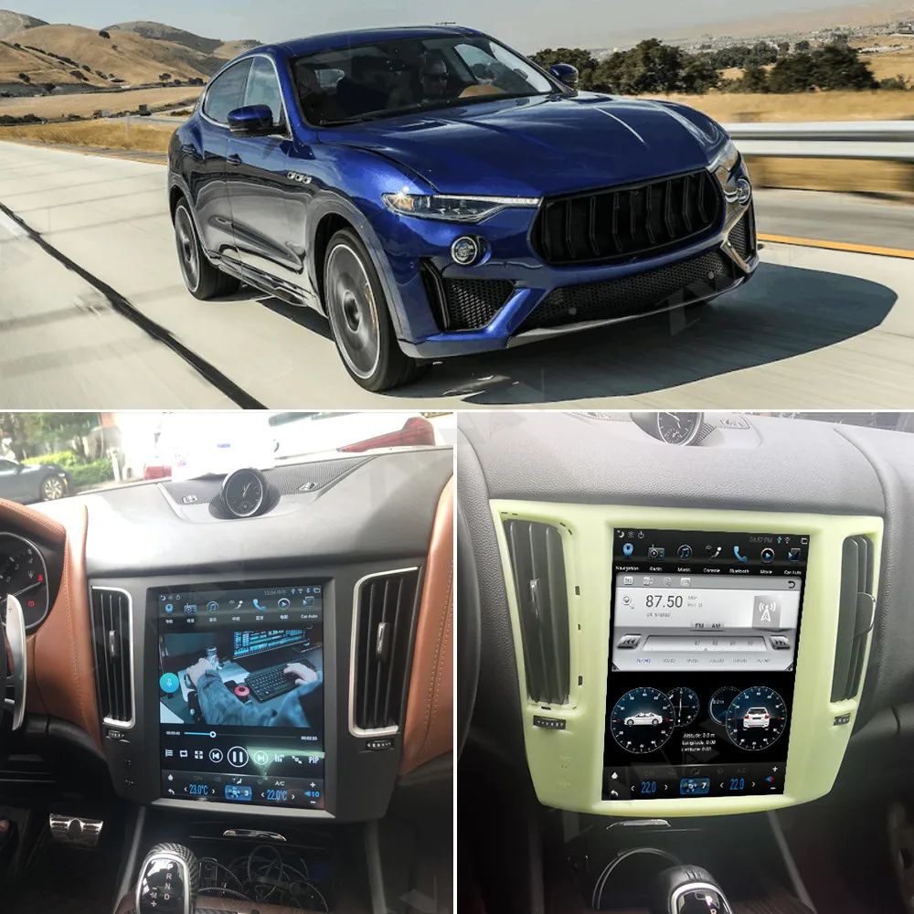 128G Tesa- Screen Android 10 Player For Maserati Levante 2012 2013 2014 2015 2016 2017 2018 2019 2020 GPS Radio Stereo Head Unit
128G Tesa- Screen Android 10 Player For Maserati Levante 2012 2013 2014 2015 2016 2017 2018 2019 2020 GPS Radio Stereo Head Unit