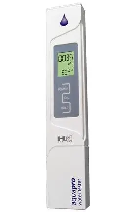 5pcs/lot HM Digital AP-2 AquaPro Water Quality Electrical Conductivity Tester, 0-9999 uS Range, 1 uS Resolution
5pcs/lot HM Digital AP-2 AquaPro Water Quality Electrical Conductivity Tester, 0-9999 uS Range, 1 uS Resolution