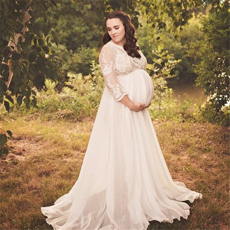 Симпатичные платья для фотосессии для беременных кружевные шифоновые платья для фотосъемки для будущей матери Элегантное Длинное Платье Макси для беременных женщин
Симпатичные платья для фотосессии для беременных кружевные шифоновые платья для фотосъемки для будущей матери Элегантное Длинное Платье Макси для беременных женщин