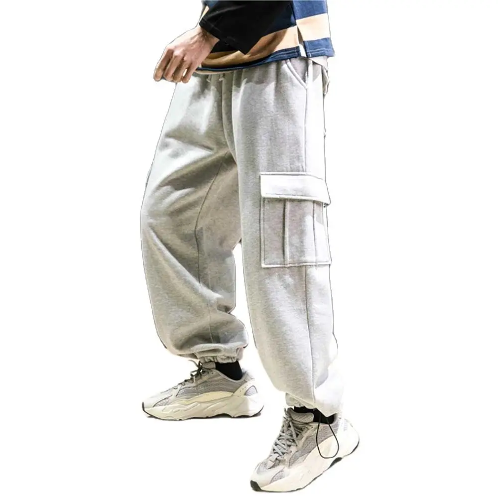 Trendy Cargo Pants Joggers Men Casual Trousers Pocket Joggers Sweatpants Warm Hiphop Harem Joggers Pants Elastic Waist
Trendy Cargo Pants Joggers Men Casual Trousers Pocket Joggers Sweatpants Warm Hiphop Harem Joggers Pants Elastic Waist