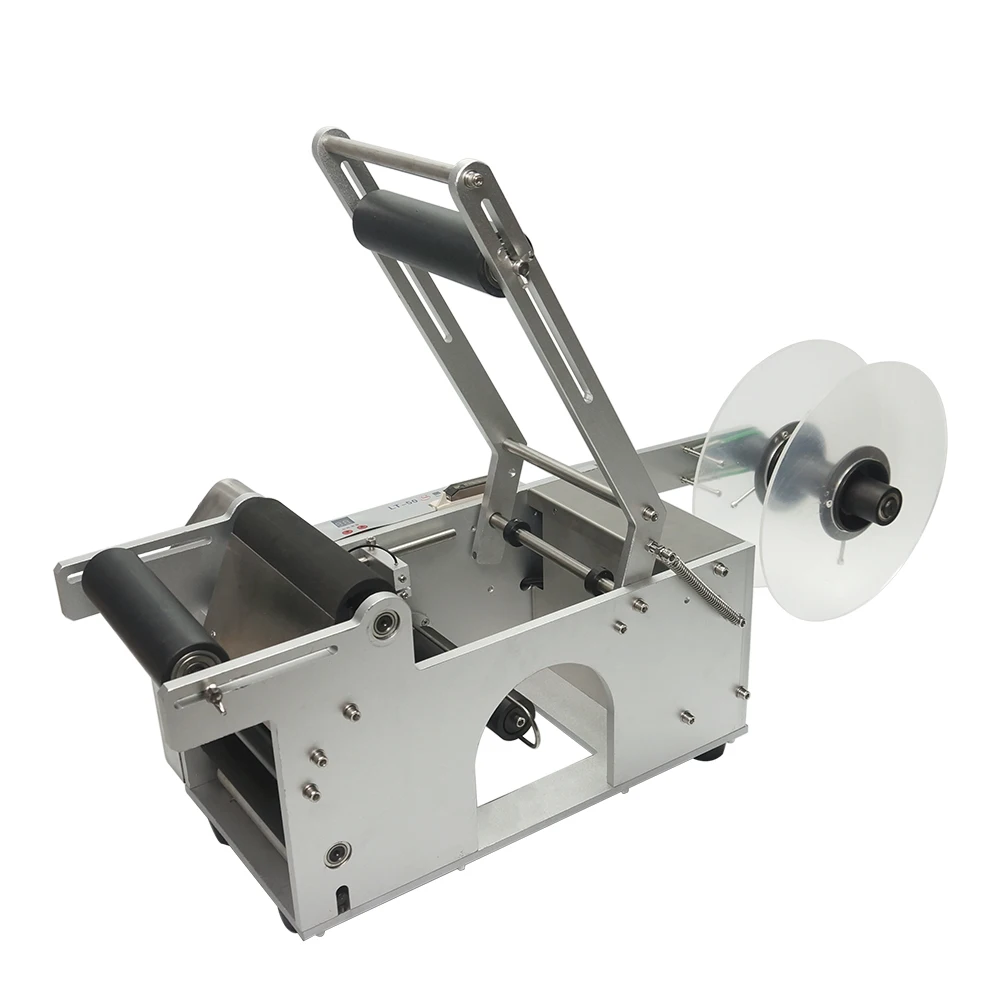 LT-50 semi-automatic round bottle labeling machine semi automatic circular Sticker labeling machine for round bottle
LT-50 semi-automatic round bottle labeling machine semi automatic circular Sticker labeling machine for round bottle