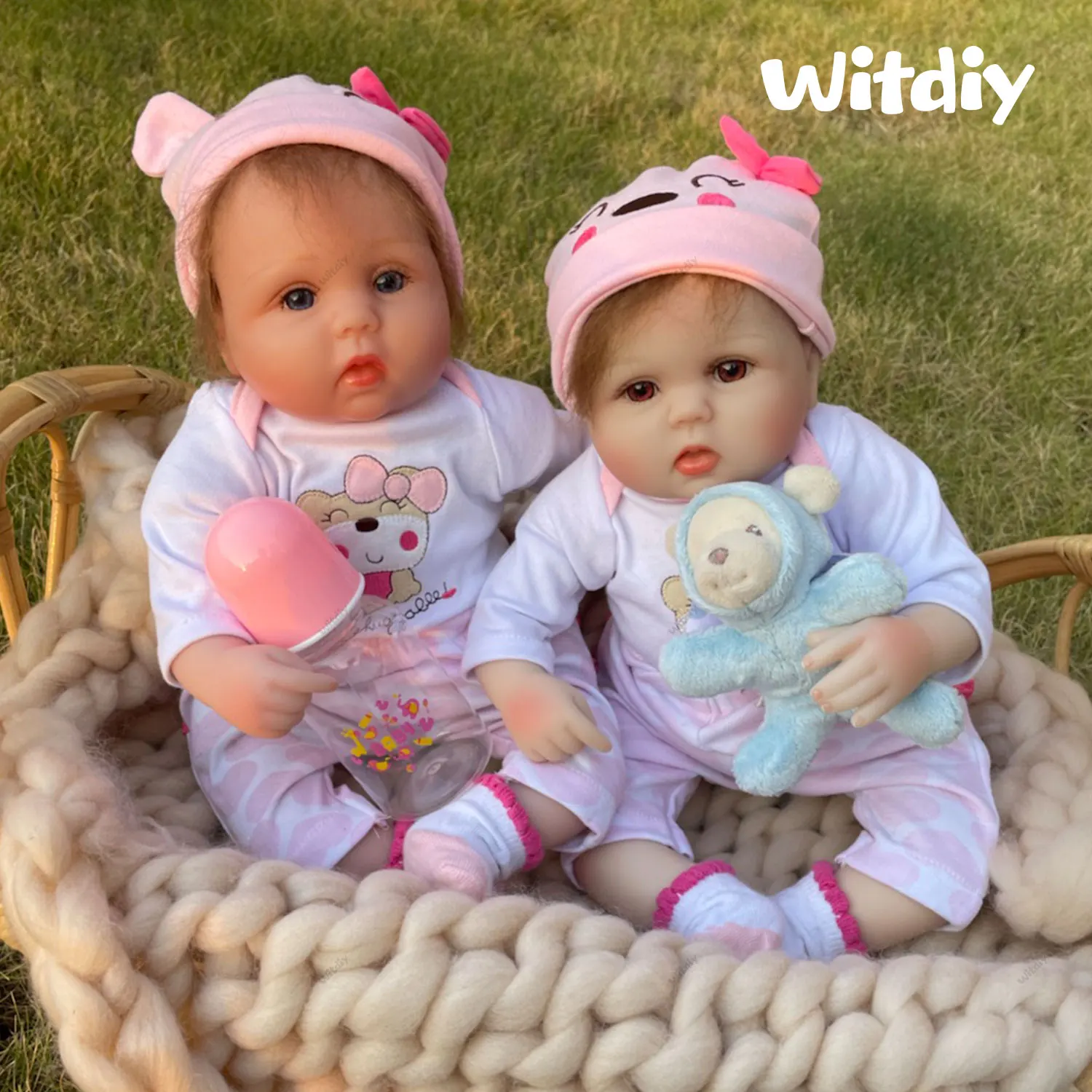 Witdiy 40CM Baby Realistic Real Soft Touch High Quality Collection Art real reborn dolls for girls
Witdiy 40CM Baby Realistic Real Soft Touch High Quality Collection Art real reborn dolls for girls