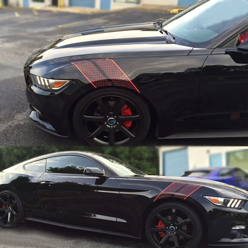 Sport Engine Hood Side Red Fender Cover Stickers Graphics Vinyl Decal Accessories for Ford Mustang 2015 2016 2017 2018 2019
Sport Engine Hood Side Red Fender Cover Stickers Graphics Vinyl Decal Accessories for Ford Mustang 2015 2016 2017 2018 2019