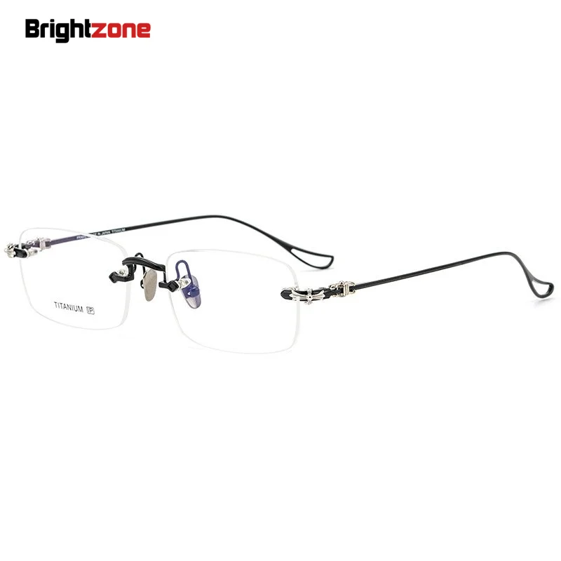 Shenzhen Pure Titanium Spectacle Frame Ultra Light Croix Frameless Spectacle Frame Myopia Male Men Accessories Oculos Sem Grau
Shenzhen Pure Titanium Spectacle Frame Ultra Light Croix Frameless Spectacle Frame Myopia Male Men Accessories Oculos Sem Grau