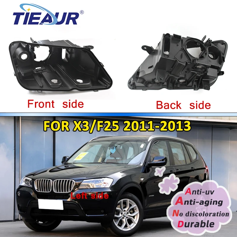 High Standard Headlight Back Base For BMW X3 F25 2011-2018 4Doors Car Rear Base Front Auto Headlight Back Housing
High Standard Headlight Back Base For BMW X3 F25 2011-2018 4Doors Car Rear Base Front Auto Headlight Back Housing