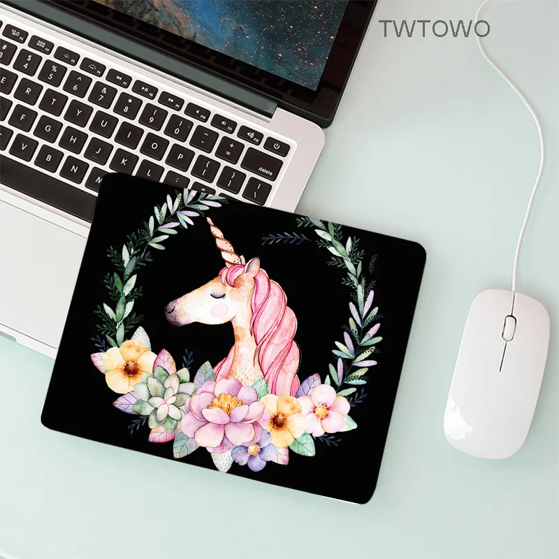 26x21CM Lovely Unicorn Mousepad Small Size for Office Laptop Notebook mat Best gift Locking Edge Speed Gamer Mouse pad
26x21CM Lovely Unicorn Mousepad Small Size for Office Laptop Notebook mat Best gift Locking Edge Speed Gamer Mouse pad