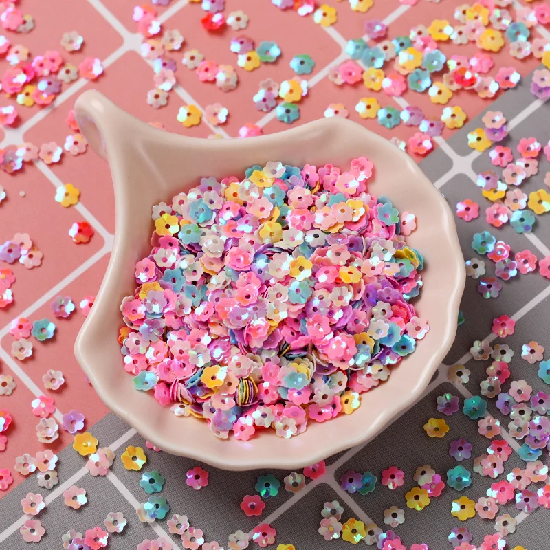 20g/Bag flowers 5mm PVC Confetti Glitter Sequins For Crafts Nail Art Decoration Paillettes Sequins DIY Sewing Accessories Girls
20g/Bag flowers 5mm PVC Confetti Glitter Sequins For Crafts Nail Art Decoration Paillettes Sequins DIY Sewing Accessories Girls