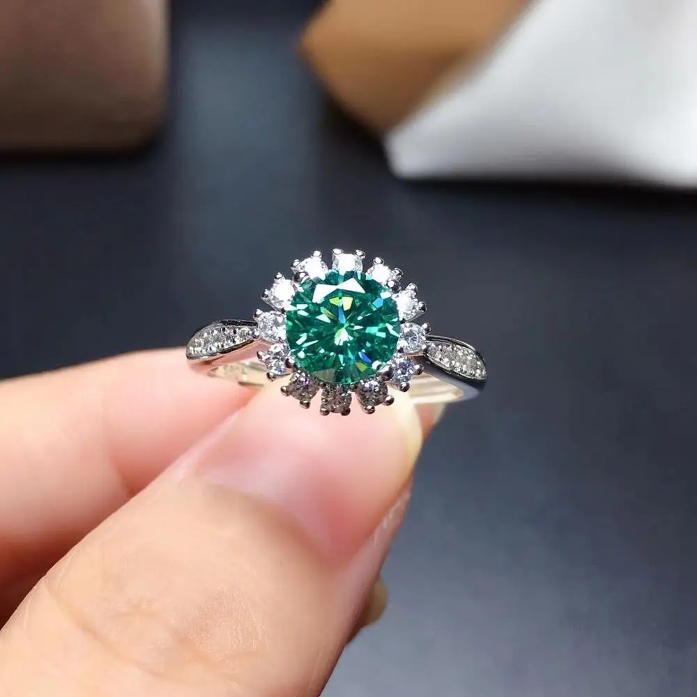 crackling green moissanite gemstone ring for women jewelry engagement ring 925 sterling silver ring birthday New Year gift
crackling green moissanite gemstone ring for women jewelry engagement ring 925 sterling silver ring birthday New Year gift
